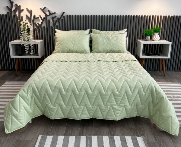 Ковдра 140х205 см демісезонна Green Bamboo