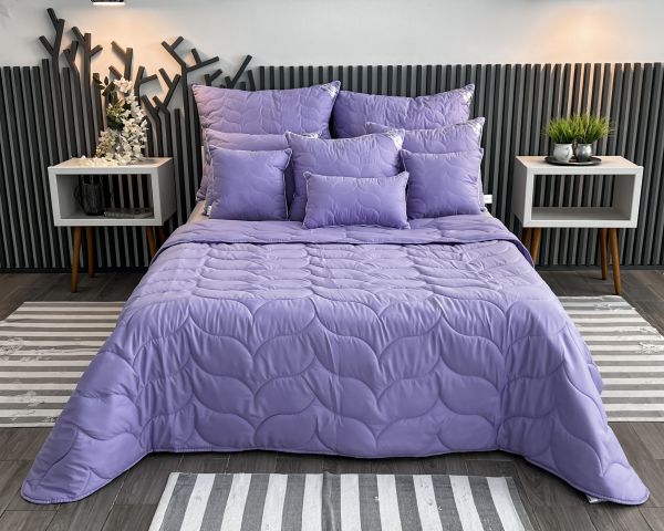 Ковдра 170х205 см демісезонна Floral Lavander